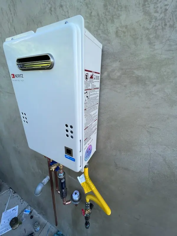 Tankless water heater installation for Barren River homes